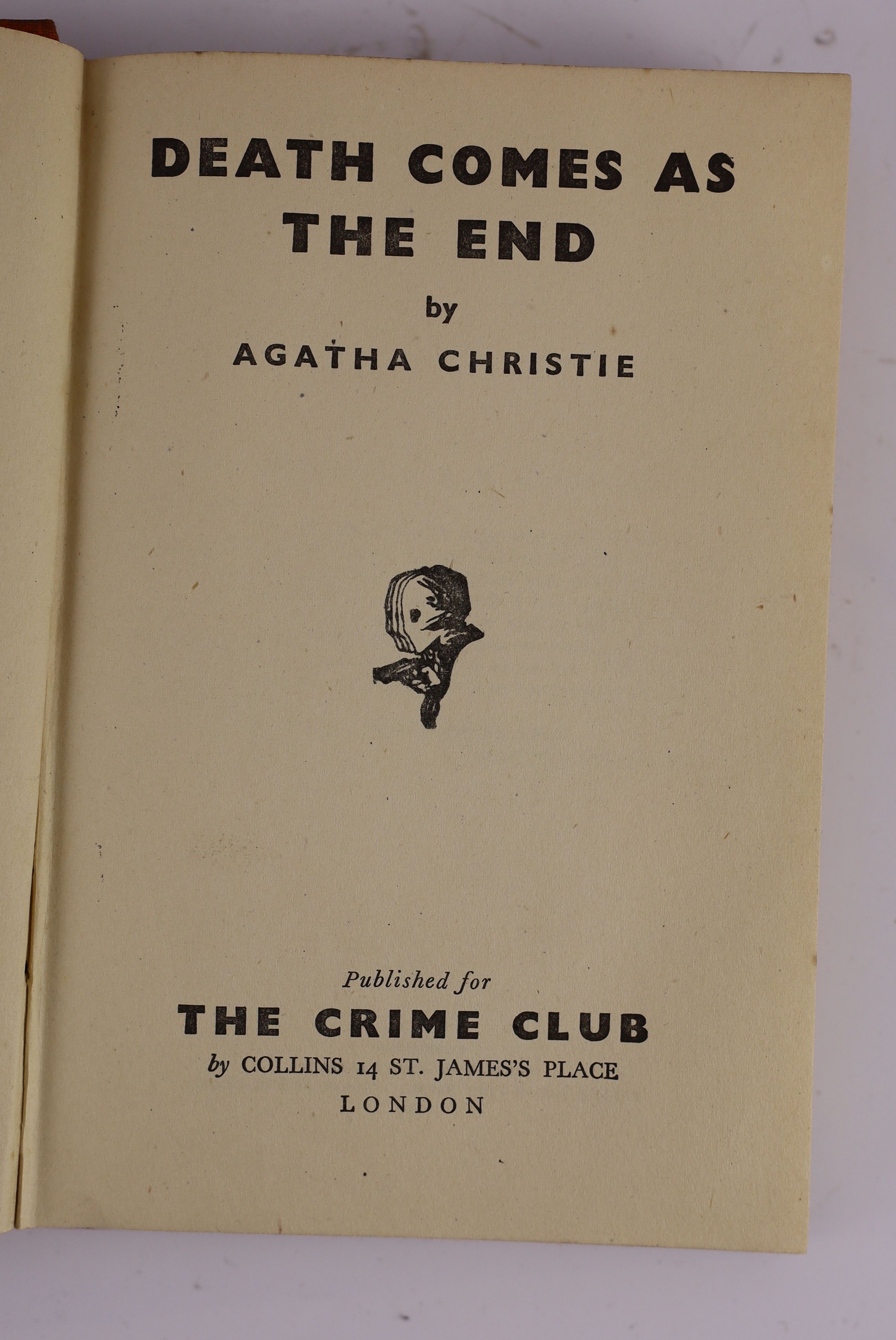 Christie, Agatha - Death Comes At The End, 1st edition